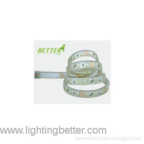 Changing color IP65 5050RGB strip light DC12V 60led/mwith high quality